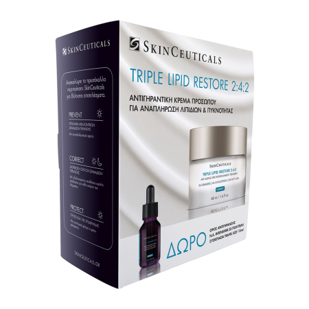 TRIPLE LIPID RESTORE 2:4:2 ΑΝΤΙΓΗΡΑΝΤΙΚΗ ΚΡΕΜΑ ΠΡΟΣΩΠΟΥ ΓΙΑ ΑΝΑΠΛΗΡΩΣΗ ΛΙΠΙΔΙΩΝ ΚΑΙ ΠΥΚΝΟΤΗΤΑΣ